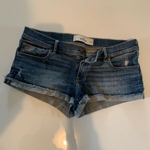 Stretch Low Rise Denim Short